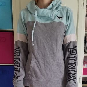 PINK hooded pullover